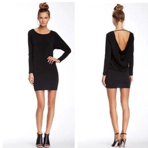 Black mini open back mini dress size xs BCBGeneration. So flattering
